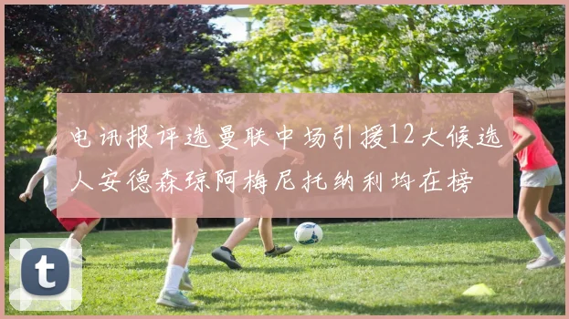 电讯报评选曼联中场引援12大候选人安德森琼阿梅尼托纳利均在榜